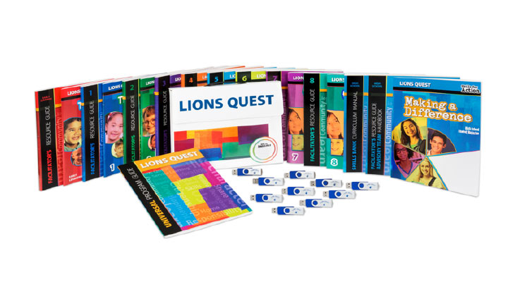 Lions Quest PreK - Grade 8 Social Emotional Learning Program